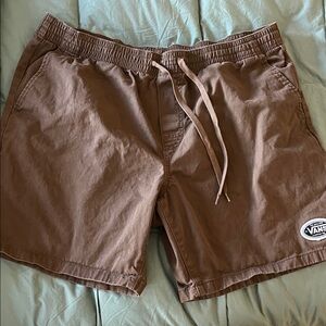 Vans Earthy Brown Drawstring Shorts